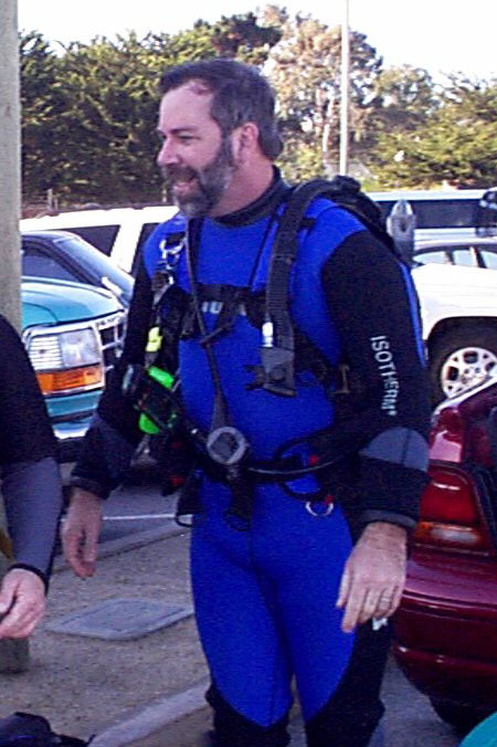 Mike in Wet Suit